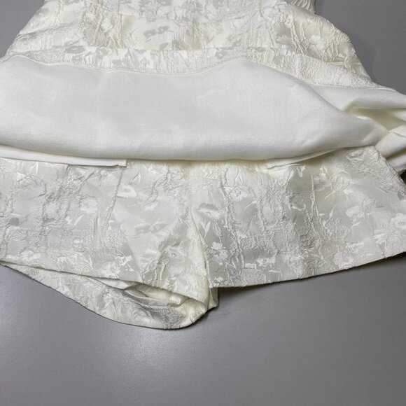 Amanda Uprichard Women’s “Bethany” Jacquard Romper Mini Dress - Picture 3 of 8